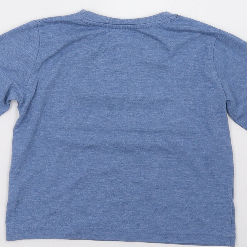 Primark Boys Blue Pullover Sweatshirt Size 2-3 Years