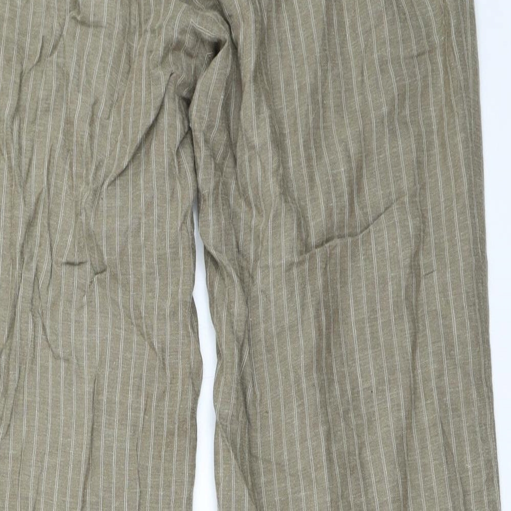 Preworn Womens Beige Trousers Size 30 in L29.5 in