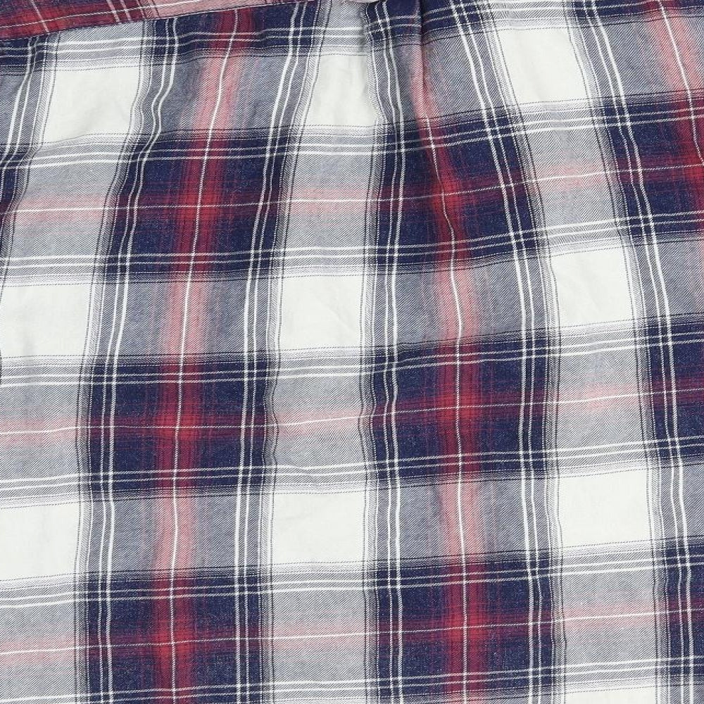 Burton Menswear Mens Multicoloured Check Button-Up Size L