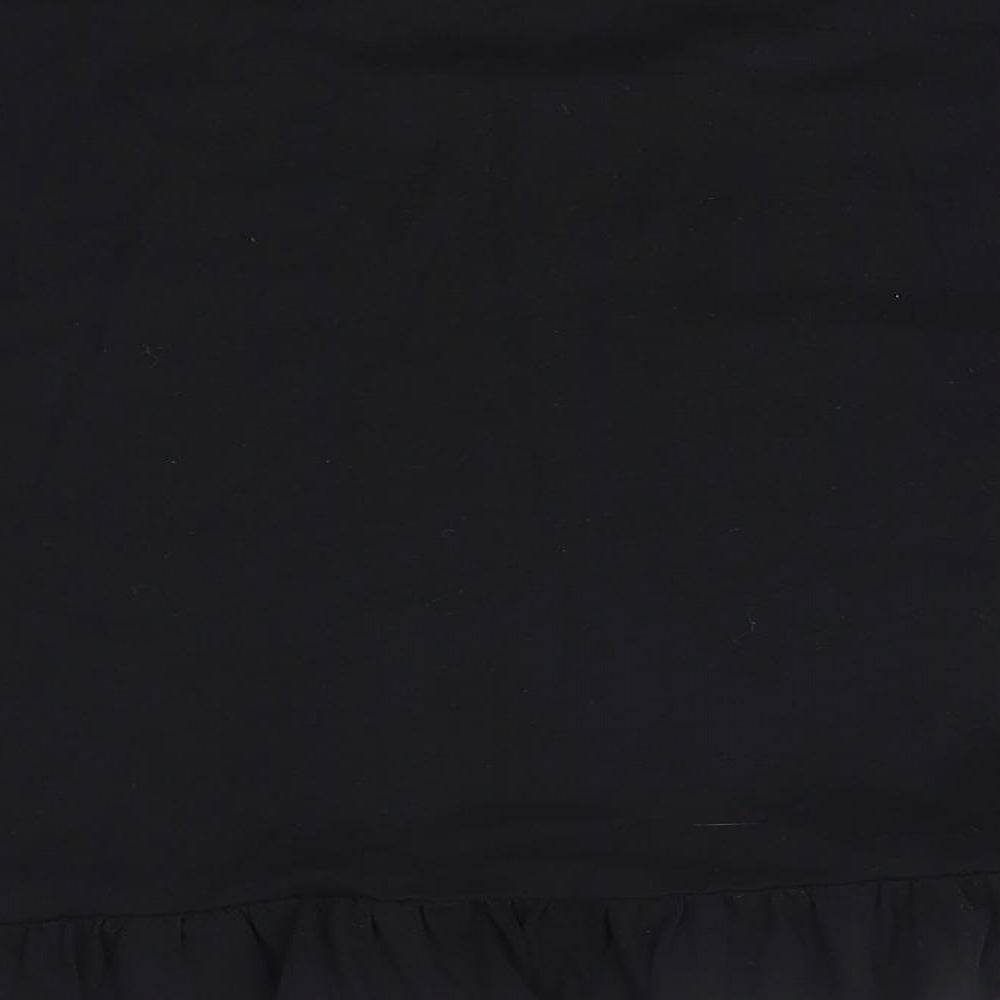 Zara Womens Black Basic Blouse Size M