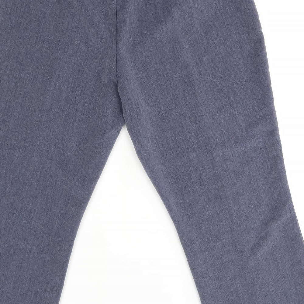 Classics Womens Blue Trousers Size 18 L24 in