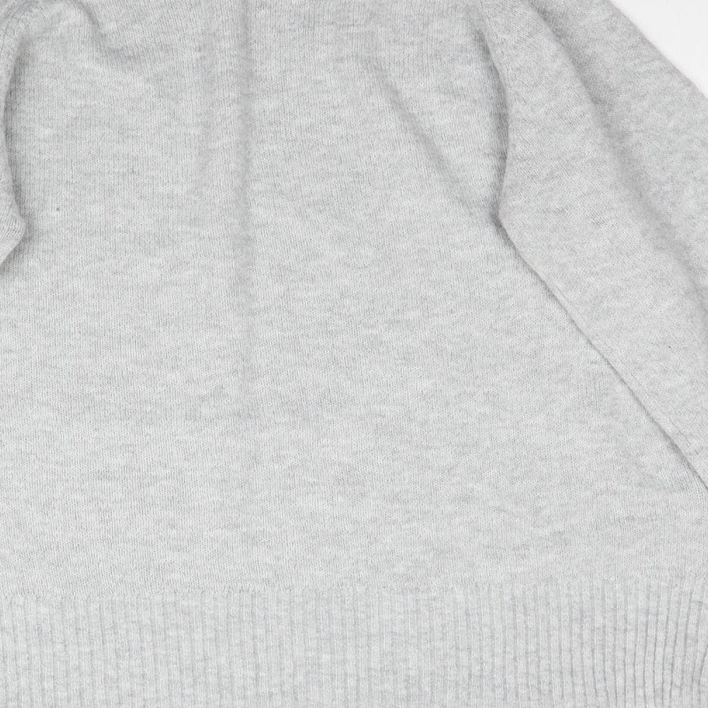 Matalan Womens Grey Knit Pullover Jumper Size M
