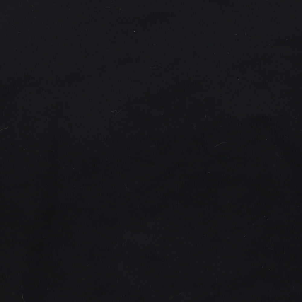 H&M Womens Black Knit Pullover Jumper Size S - Love