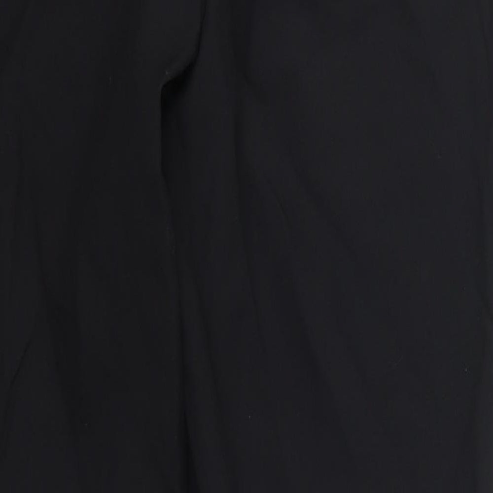 George Womens Black Trousers Size 10 L27.5 in