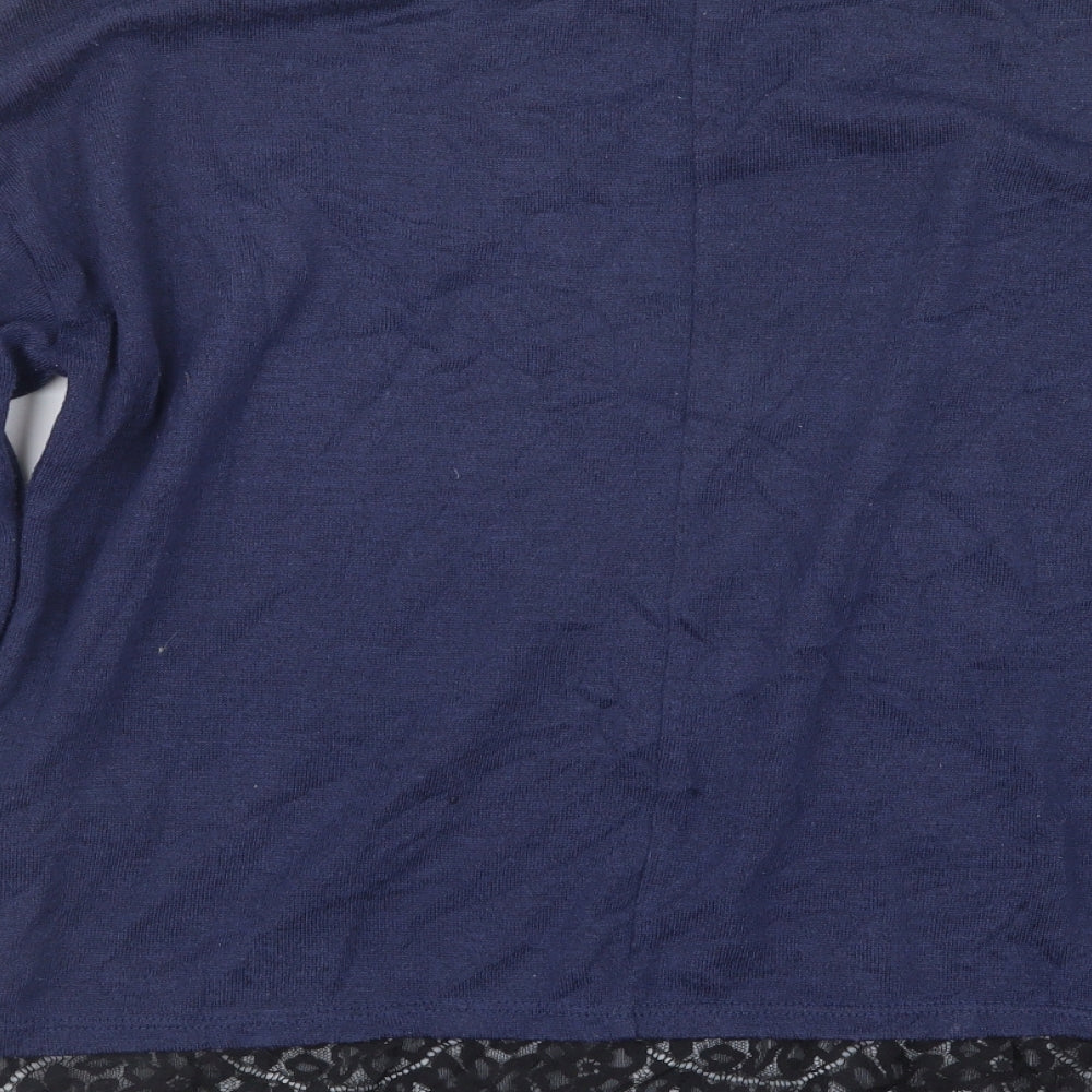 Dorothy Perkins Womens Blue Pullover Jumper Size 8