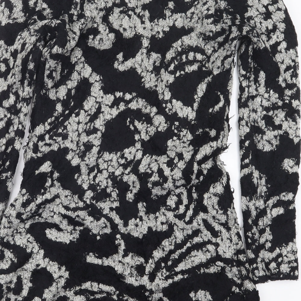 Mela Loves London Womens Black Pullover Jumper Size L