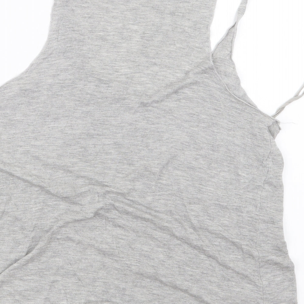 Zara Womens Grey Basic Tank Size M