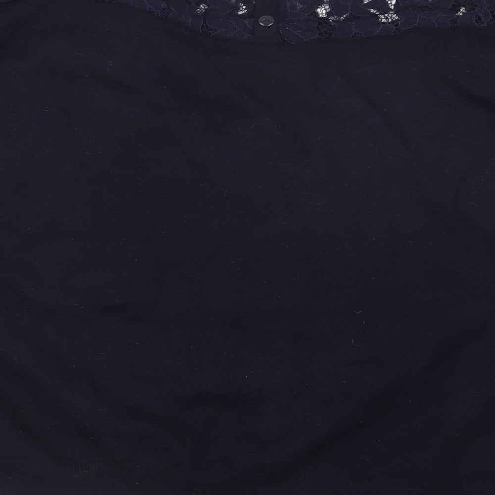 La Redoute Womens Blue Knit Pullover Jumper Size 18