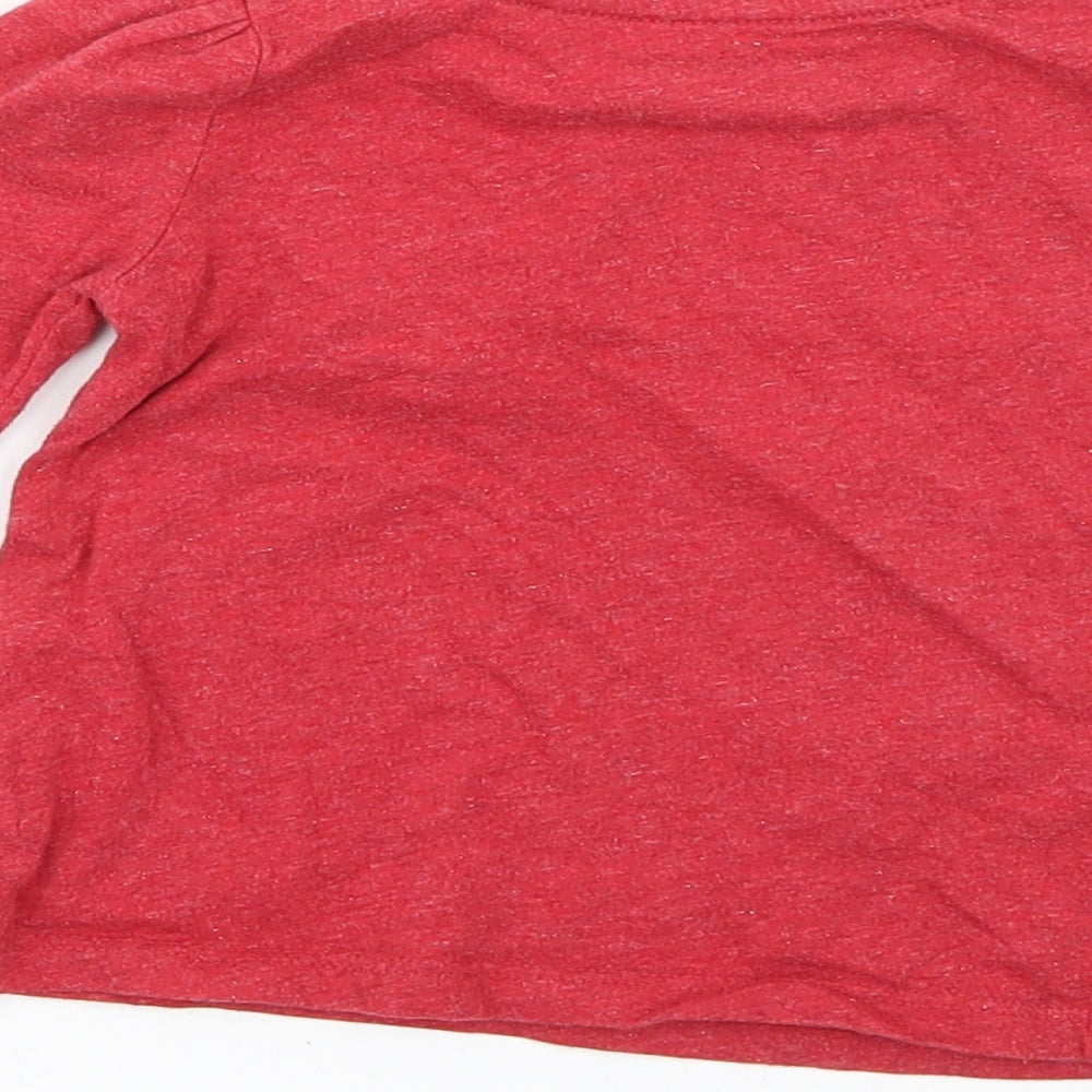 F&F Baby Red Basic T-Shirt Size 12-18 Months