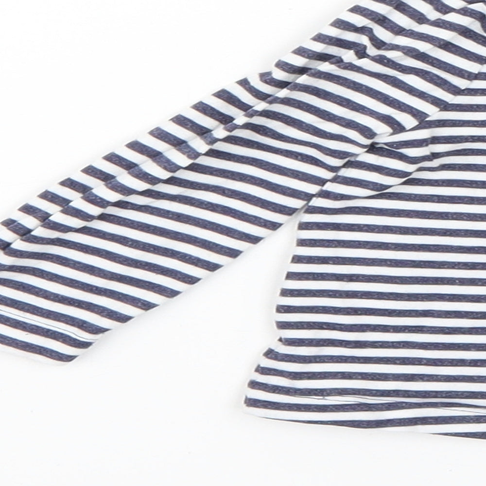 George Baby Multicoloured Striped Basic T-Shirt Size 12-18 Months