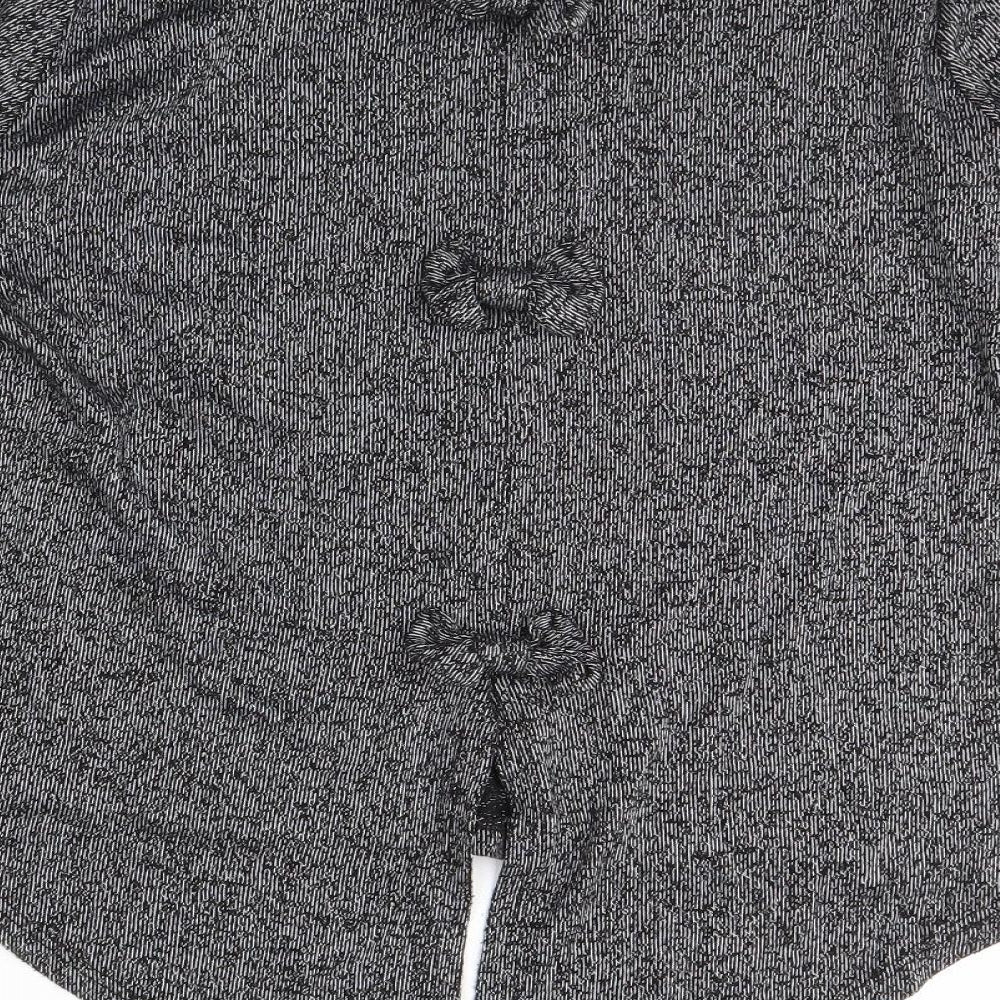 Izabel Womens Black Pullover Jumper Size 10