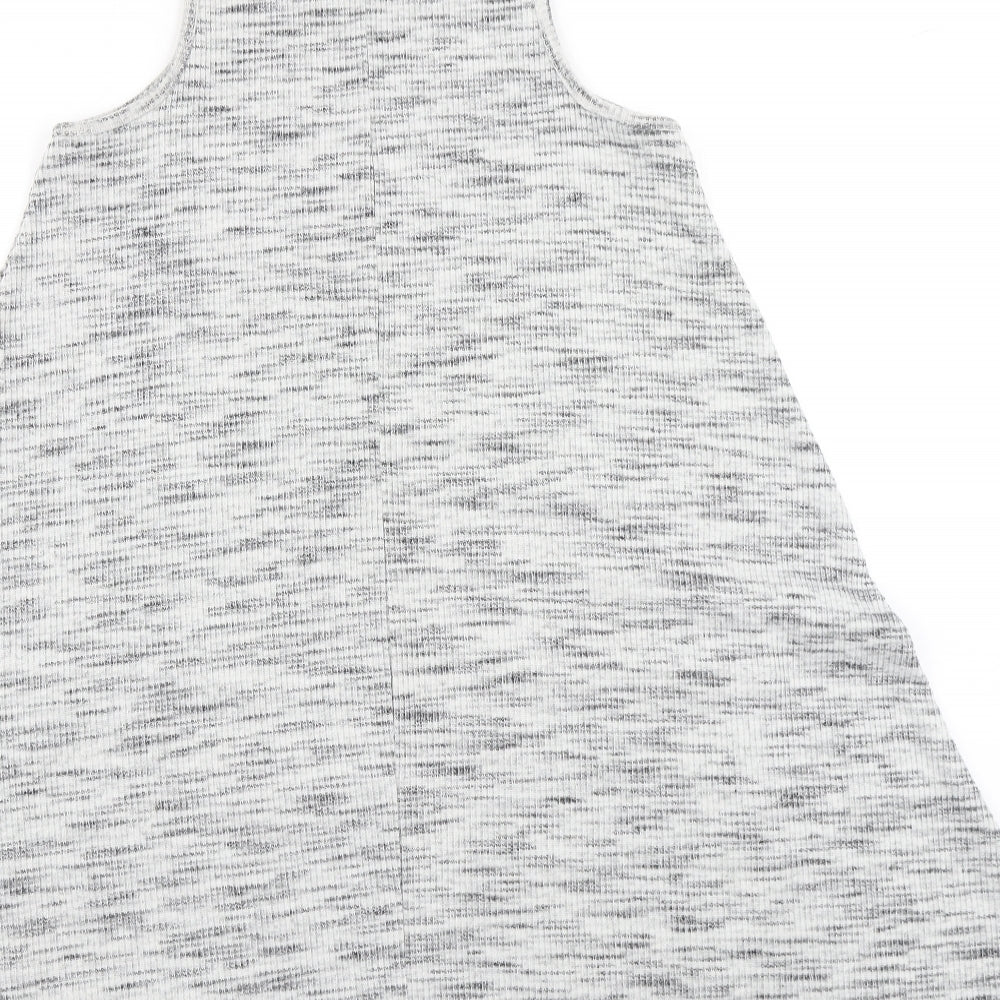 Sparkle & Fade Womens Grey Trapeze & Swing Size XS