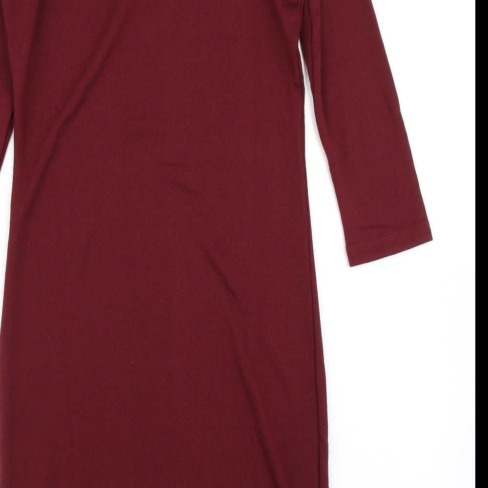 alcott Womens Purple Bodycon Size M