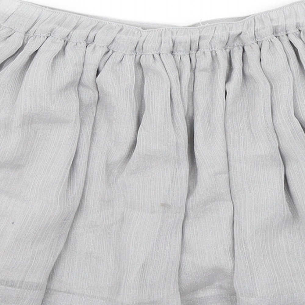 Minoti Girls Grey Skater Skirt Size 5-6 Years