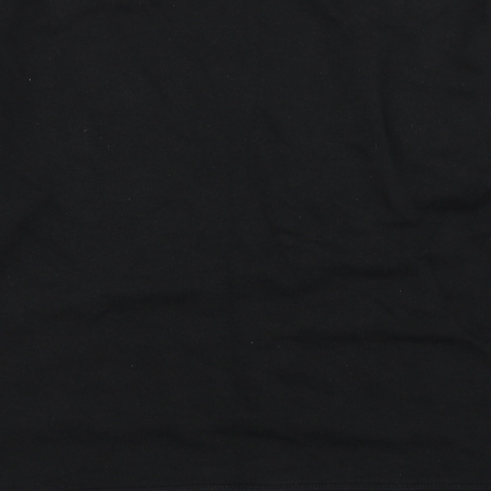 New Look Womens Black Pullover Sweatshirt Size 10