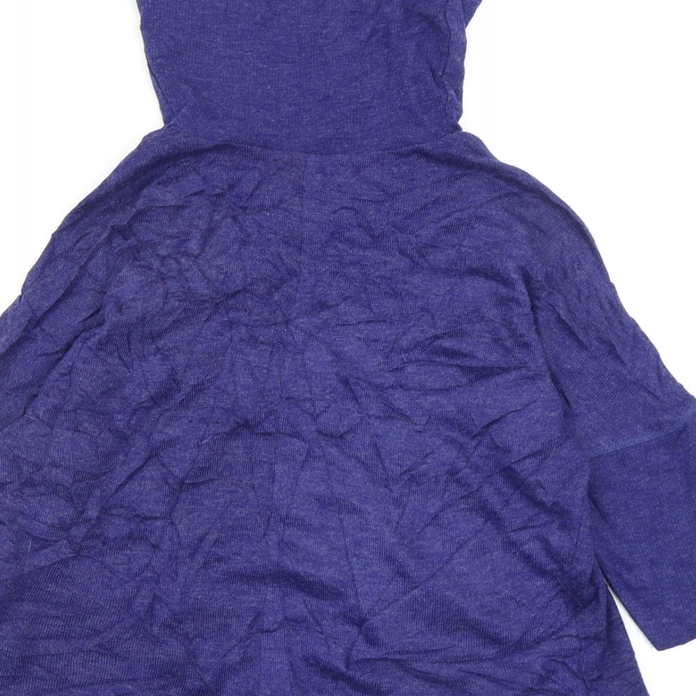 River Island Womens Blue Pullover Jumper Size 10