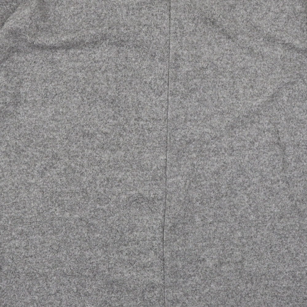 George Womens Grey Knit Pullover Jumper Size M