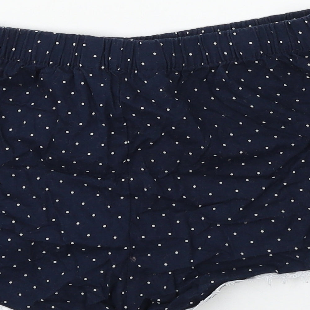 Love to Lounge Womens Blue Polka Dot Cami Pyjama Pants Size 6