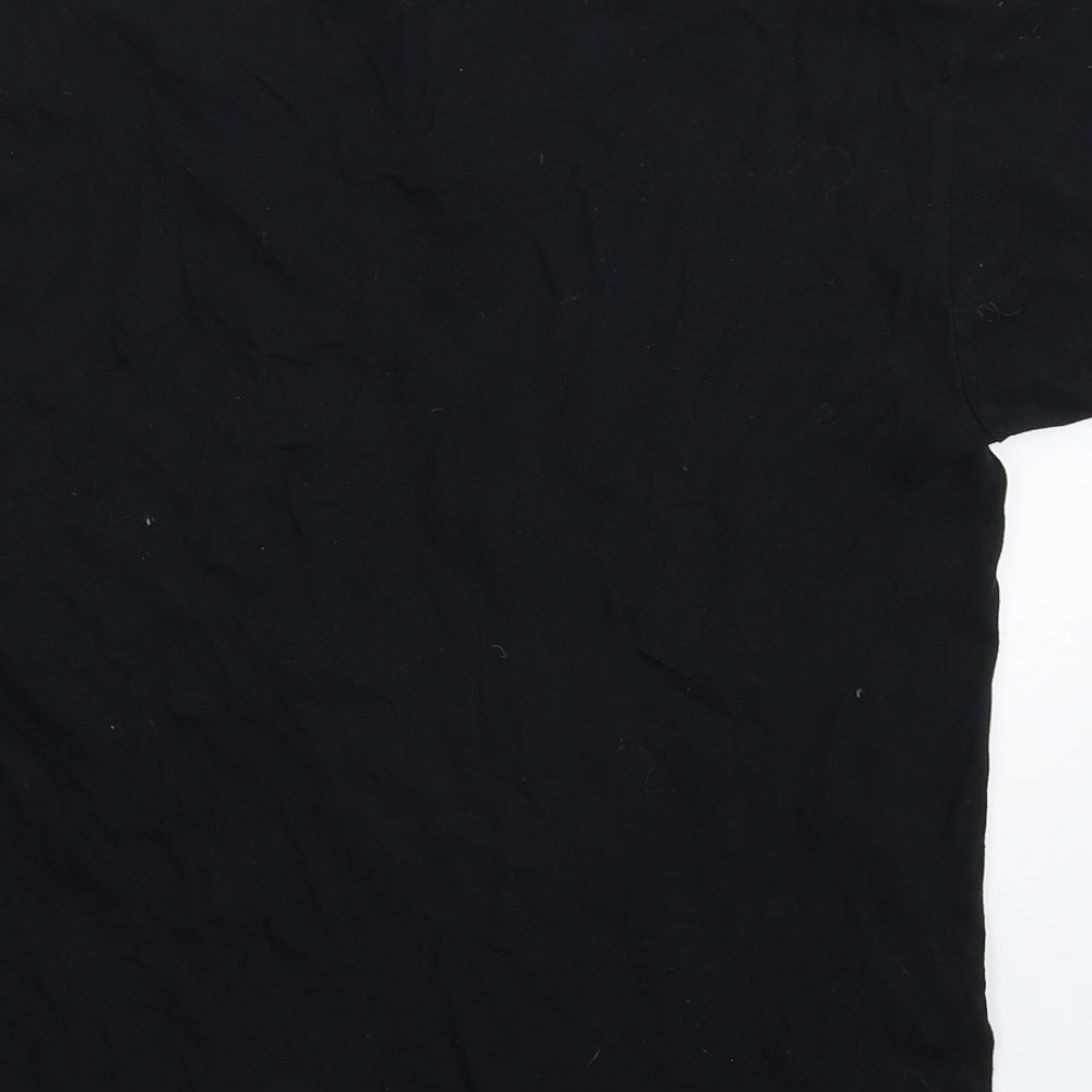Roly Womens Black Basic T-Shirt Size S