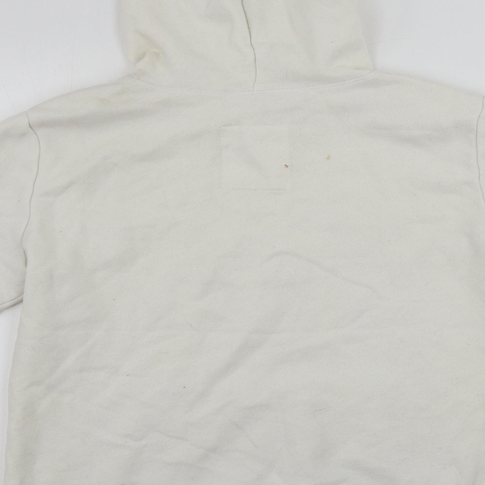 eightyseven Womens Ivory Pullover Hoodie Size M