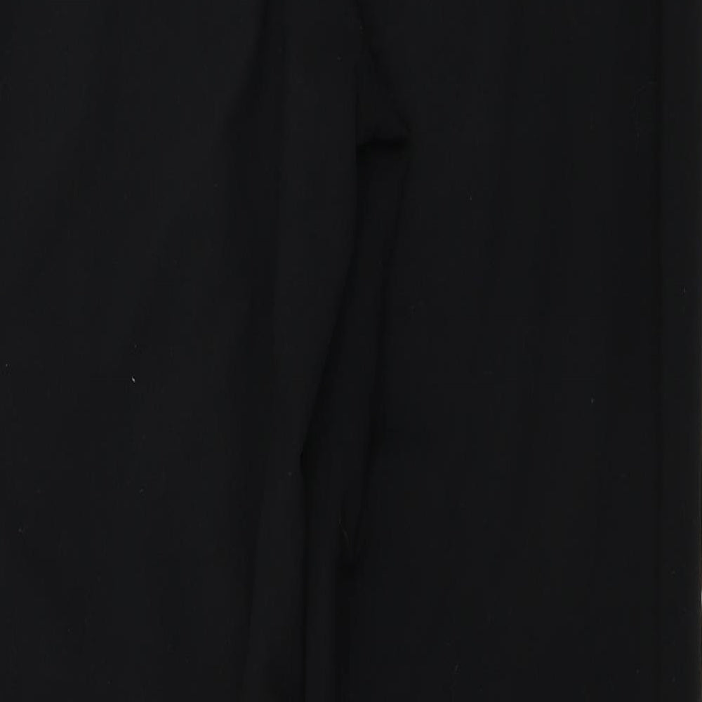 Marks and Spencer Womens Black Trousers Size 14 L29 in