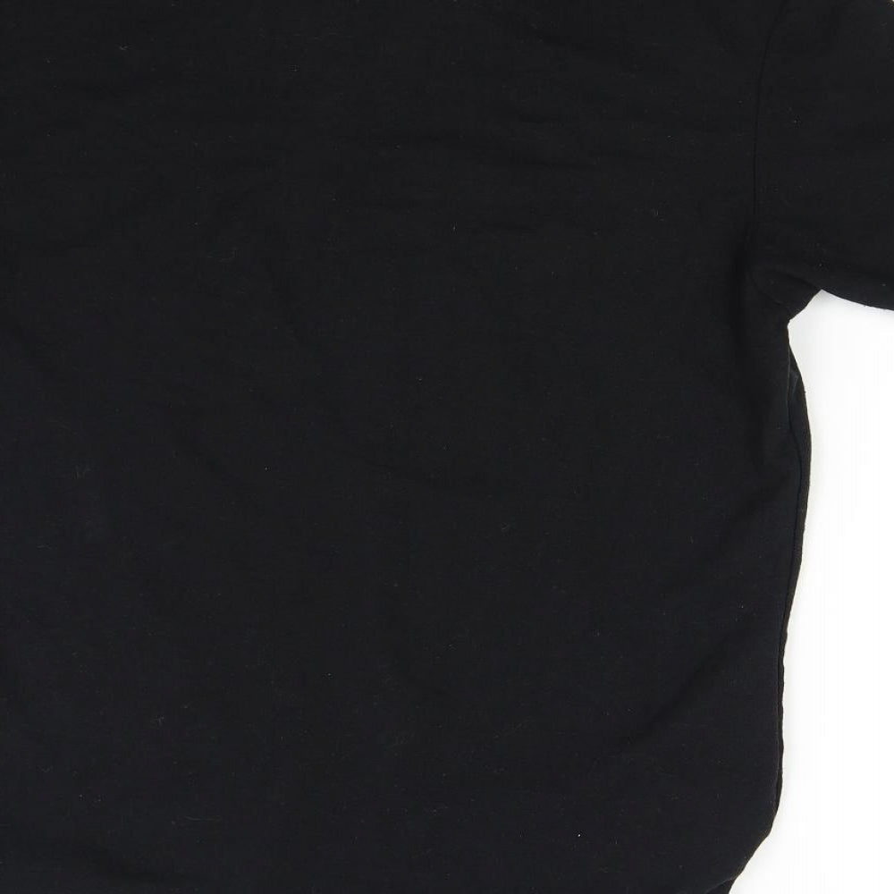 Gildan Mens Black Polo Size L - Coca-Cola