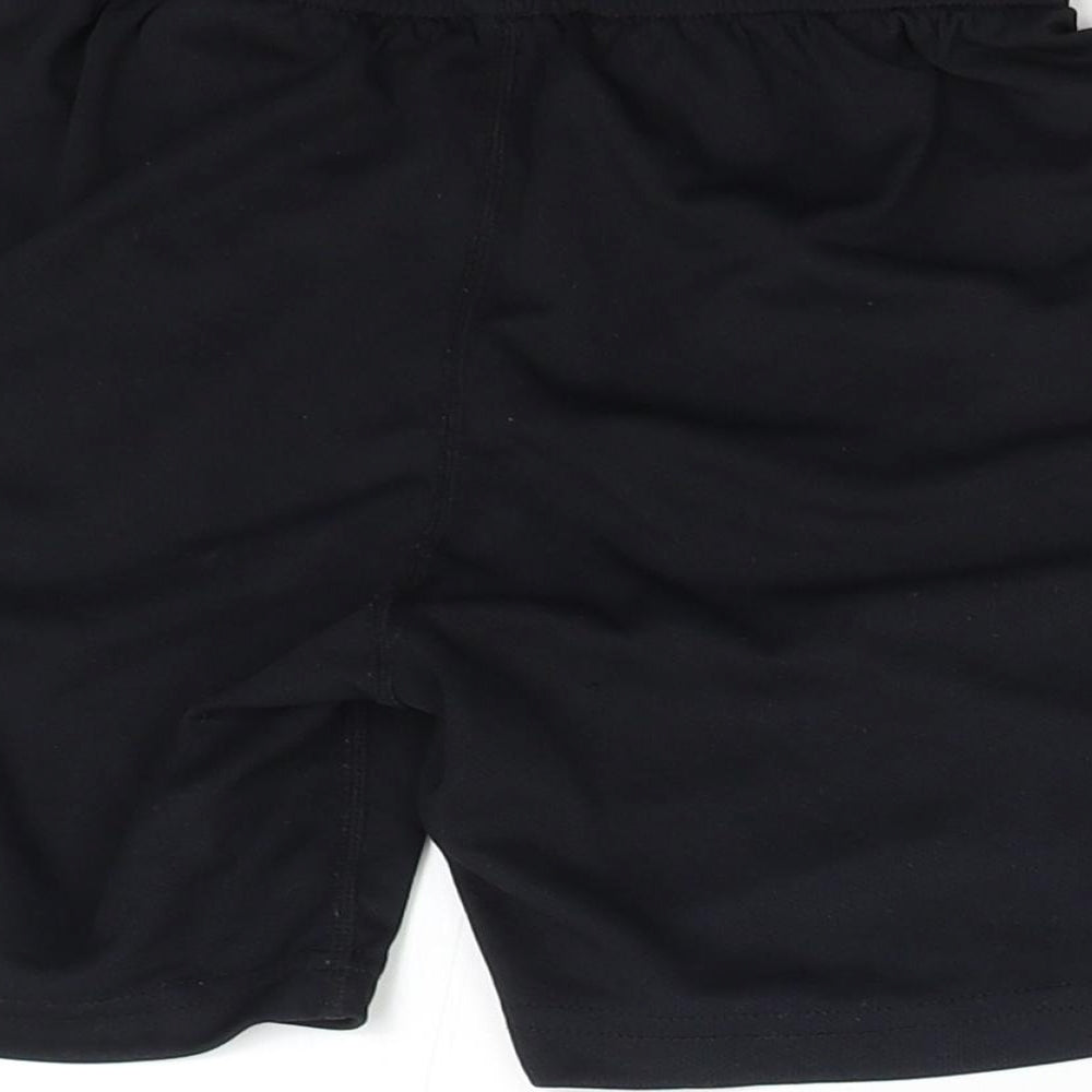 H&M Boys Black Sweat Shorts Size 6 Years