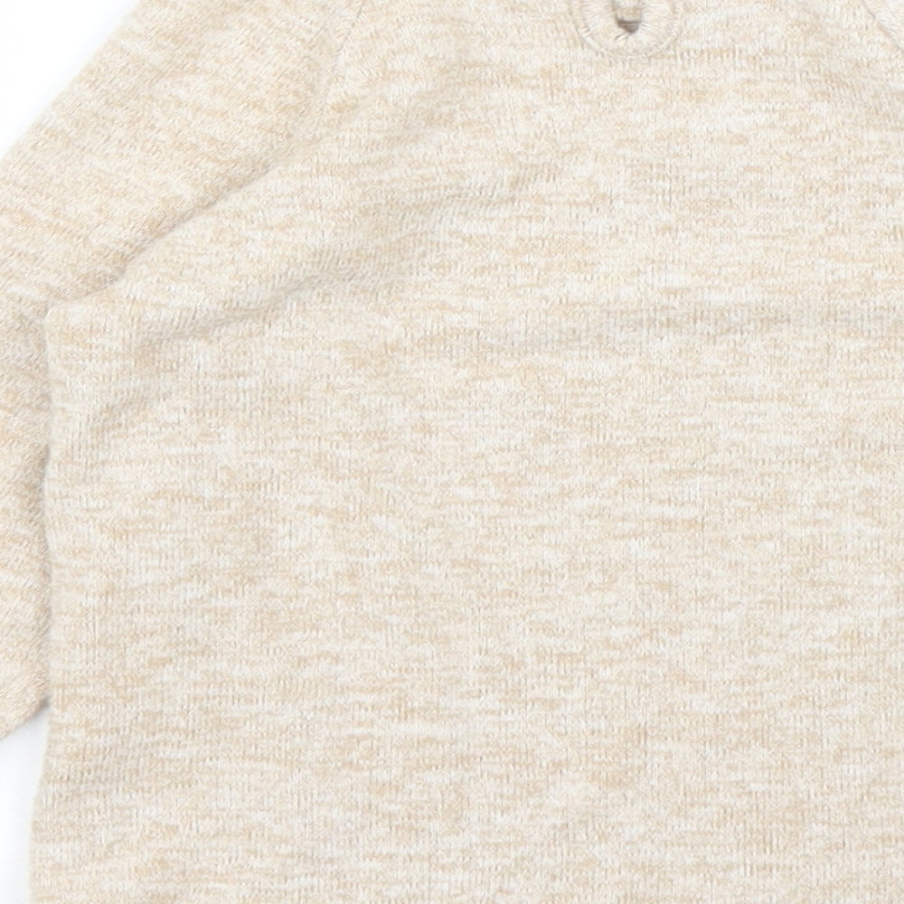 George Girls Beige Pullover Jumper Size 2 Years