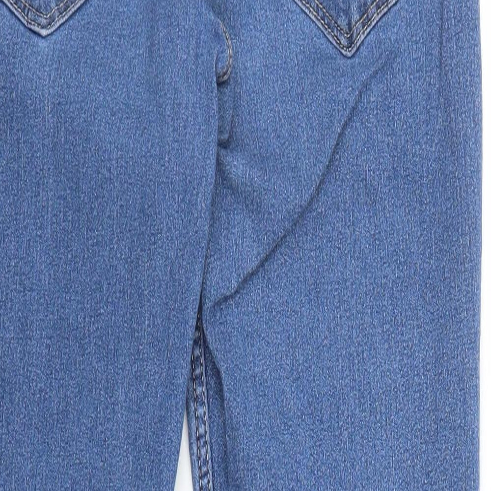Womens Blue Denim Skinny Jeans Size 31 in L28 in