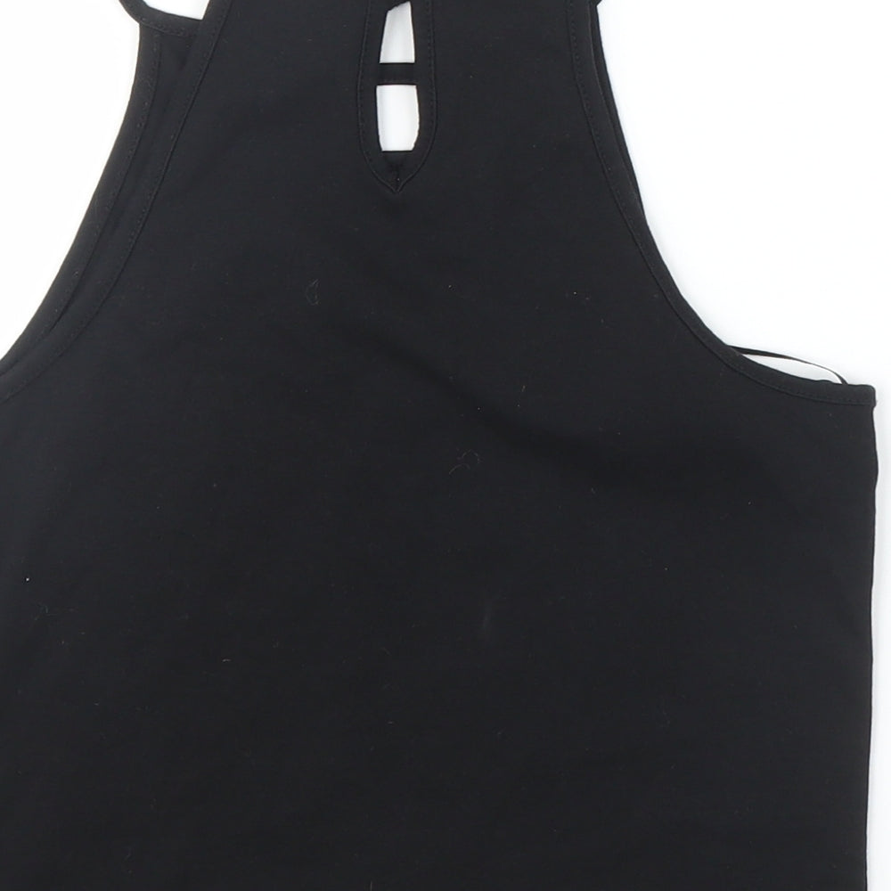 Select Womens Black Camisole Blouse Size 8