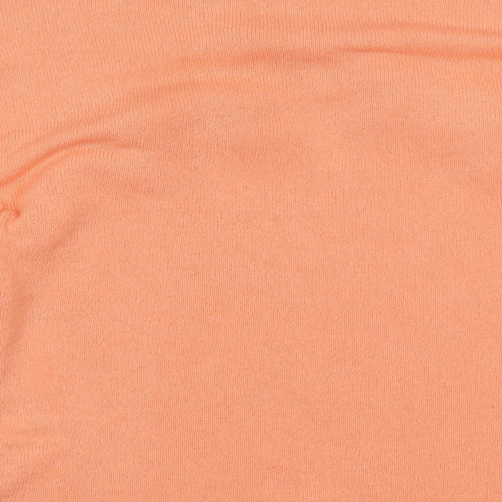 River Island Womens Orange Basic Blouse Size 10