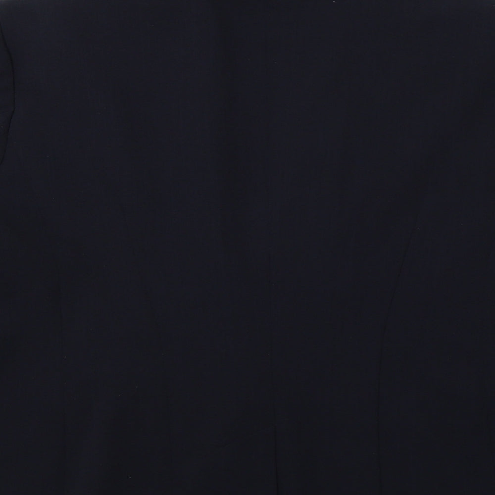 South Womens Blue Jacket Blazer Size 16
