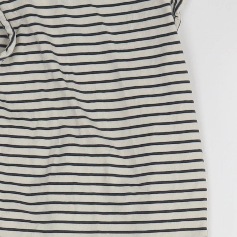 George Girls Multicoloured Striped Basic T-Shirt Size 2-3 Years
