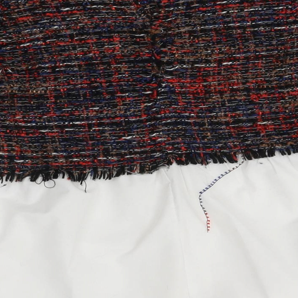 Zara Womens Multicoloured Basic Blouse Size S