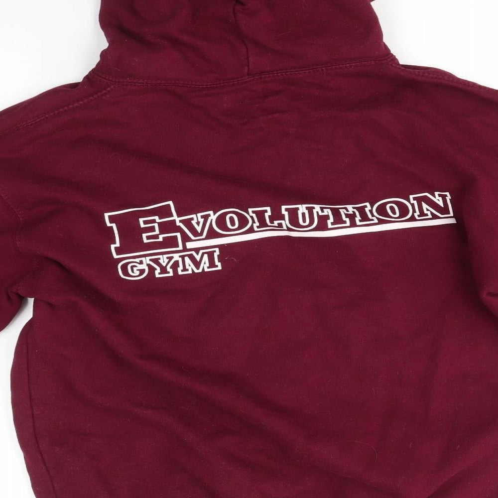 MERAKILO Womens Purple Pullover Hoodie Size S - EVOLUTION GYM