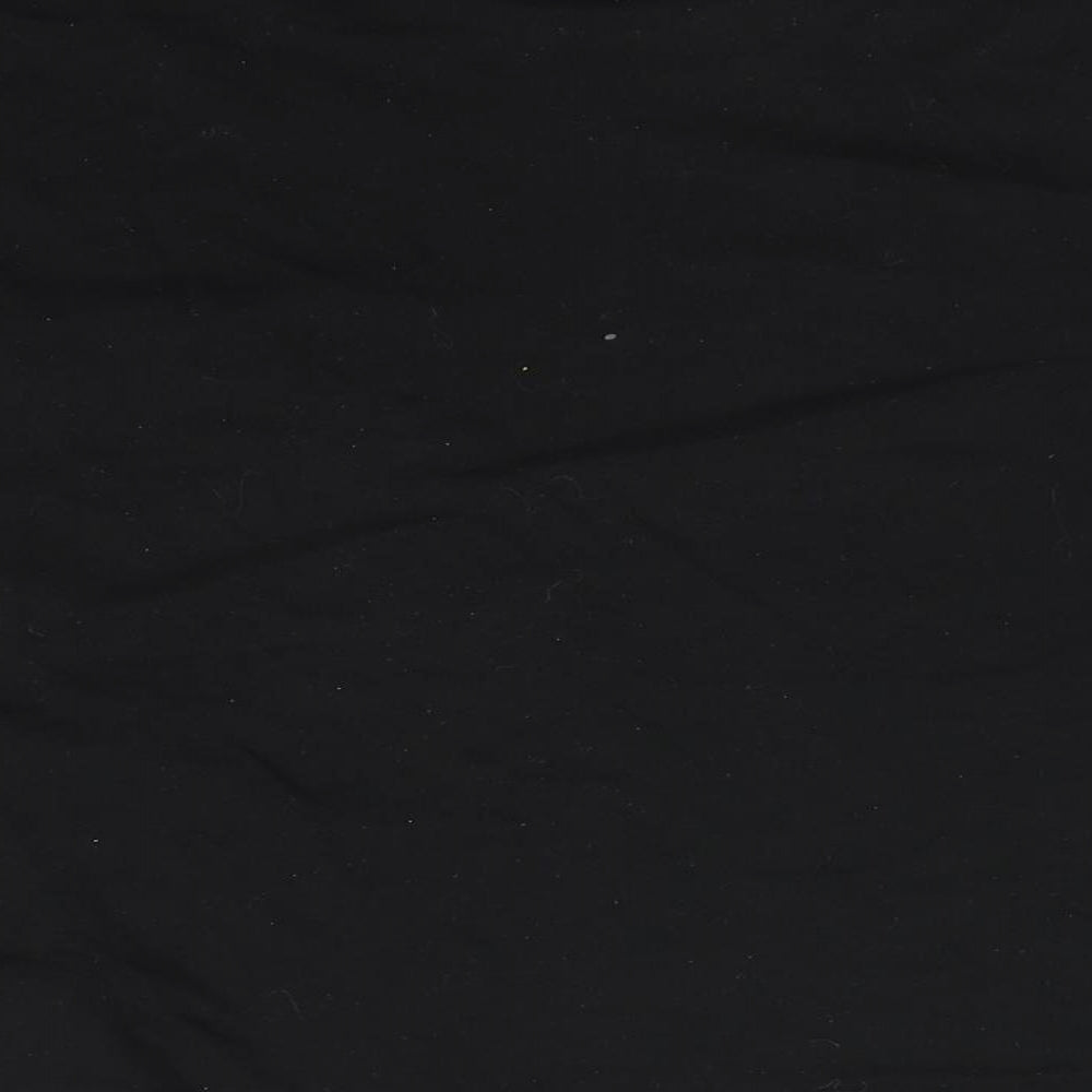 Divided Womens Black Basic T-Shirt Size 6