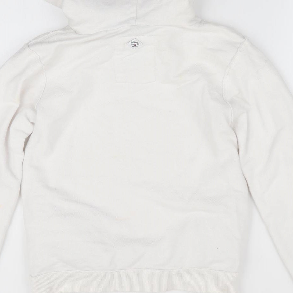 Perisp Girls White Pullover Hoodie Size 12 Years - Cherry