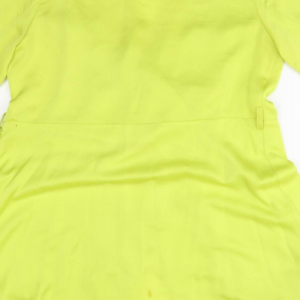 liquorish Womens Green Robe Size 12