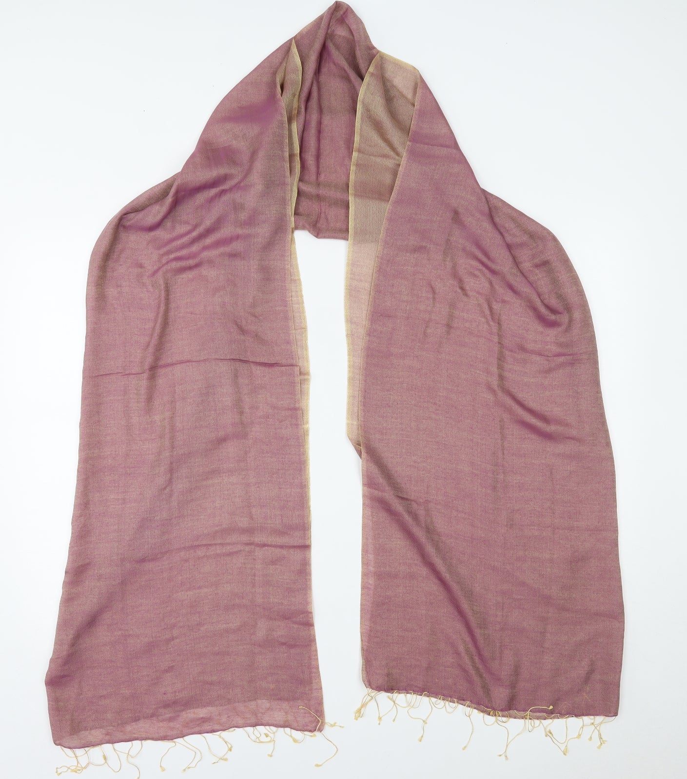Preworn Womens Purple Scarf