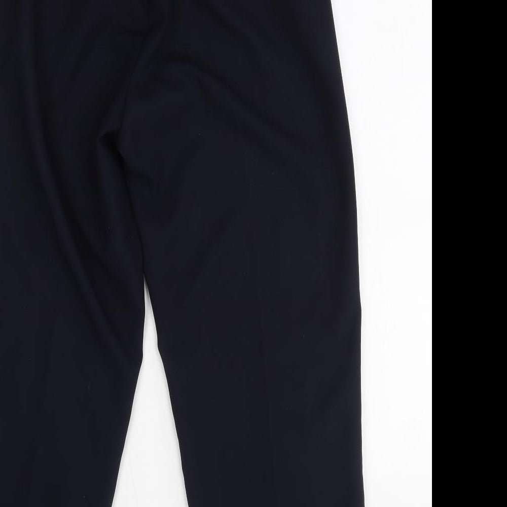 Bonmarché Womens Blue Trousers Size 12 L28 in