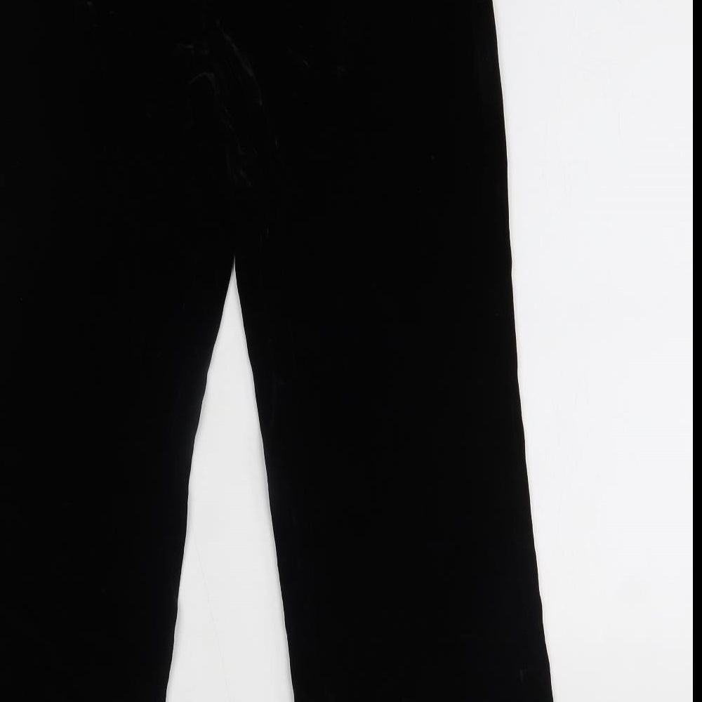 Principles Womens Black Trousers Size 12 L26 in