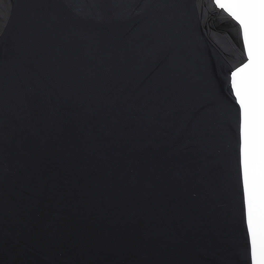 La Senza Womens Black Basic Blouse Size XS