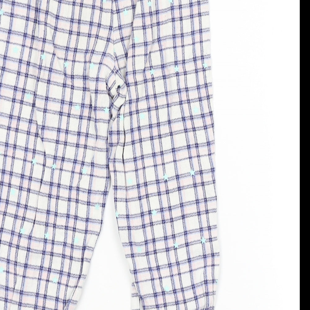George Girls Multicoloured Check Pyjama Pants Size 4-5 Years