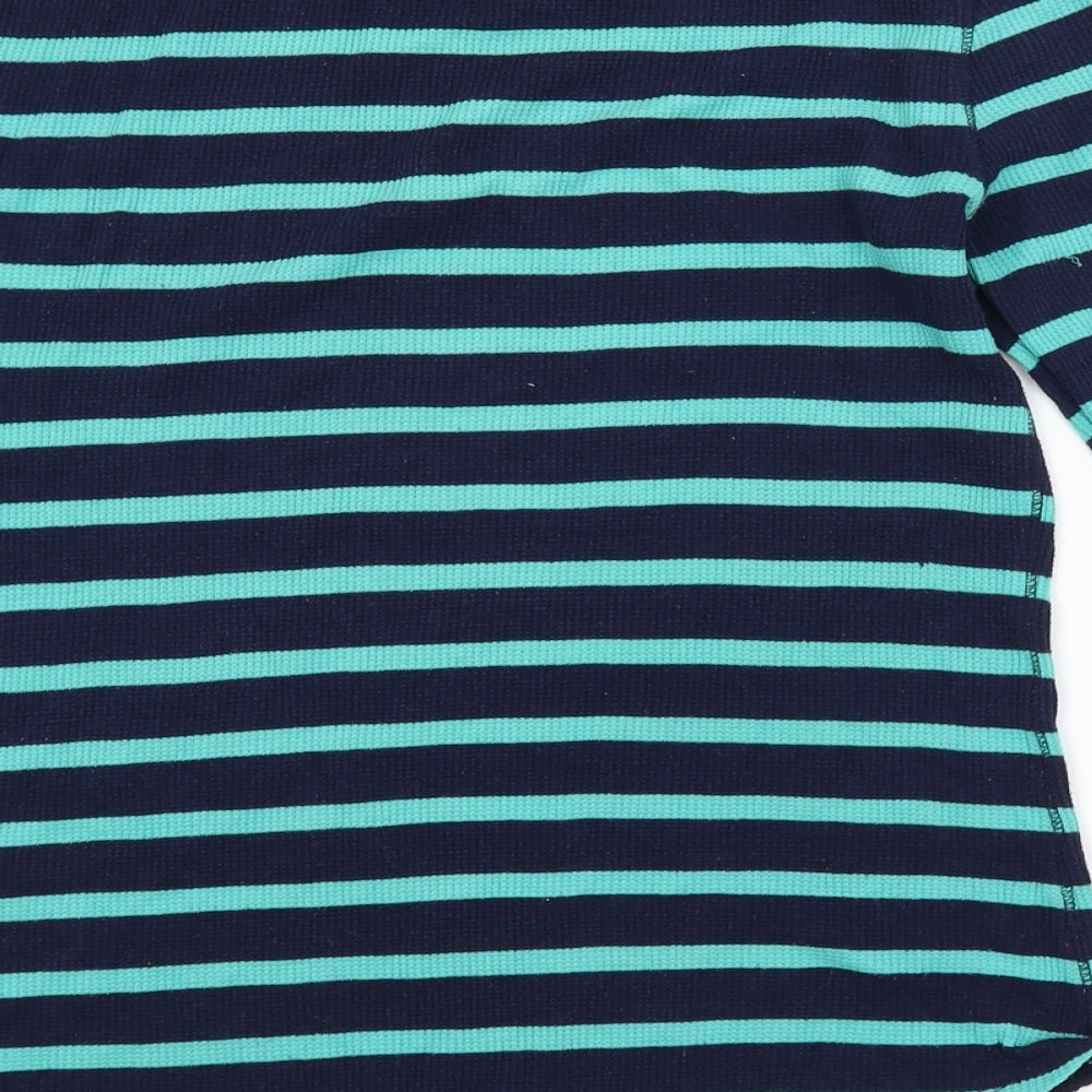 Gap Mens Blue Striped Pullover Jumper Size M