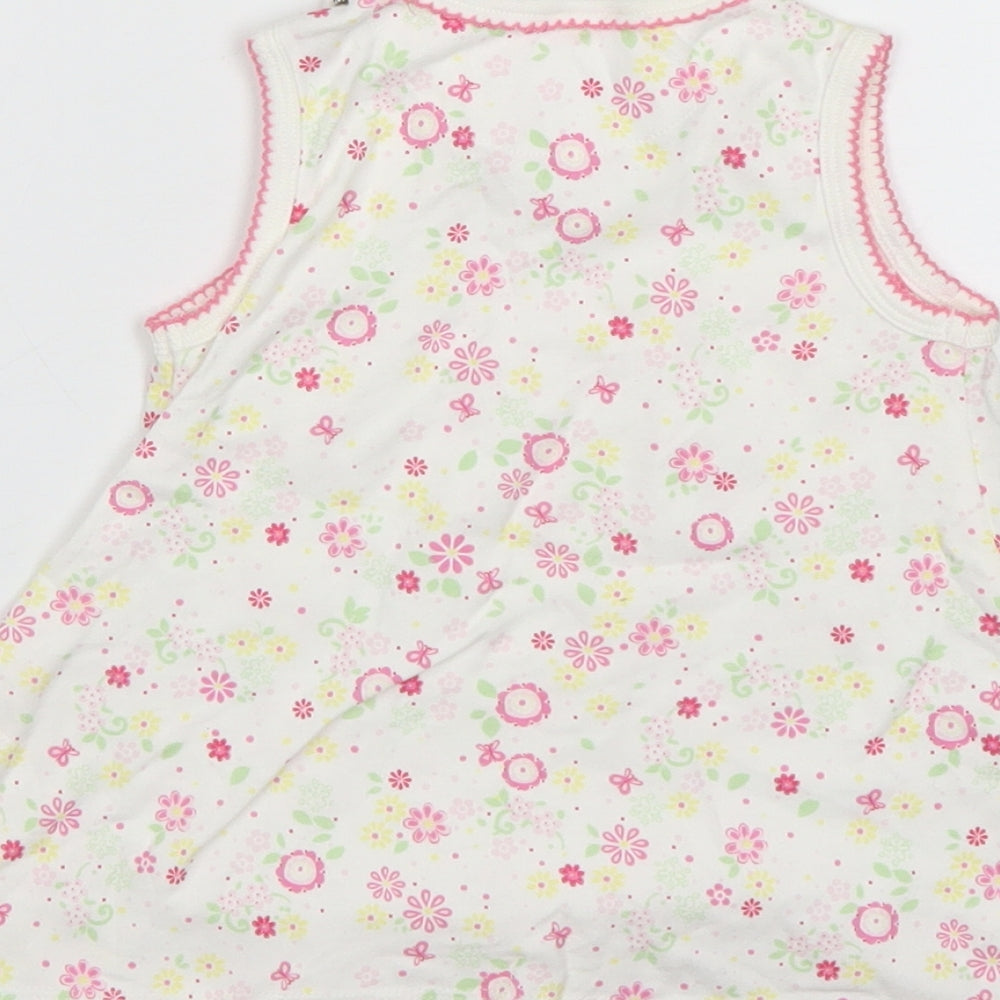 Miniclub Girls Multicoloured Floral A-Line Size 3-6 Months