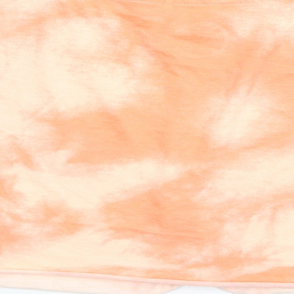 NEXT Womens Orange Basic T-Shirt Size 10