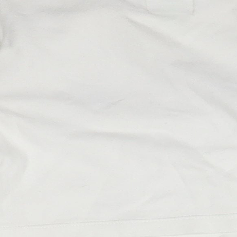 John Lewis Baby White Basic T-Shirt Size 0-3 Months