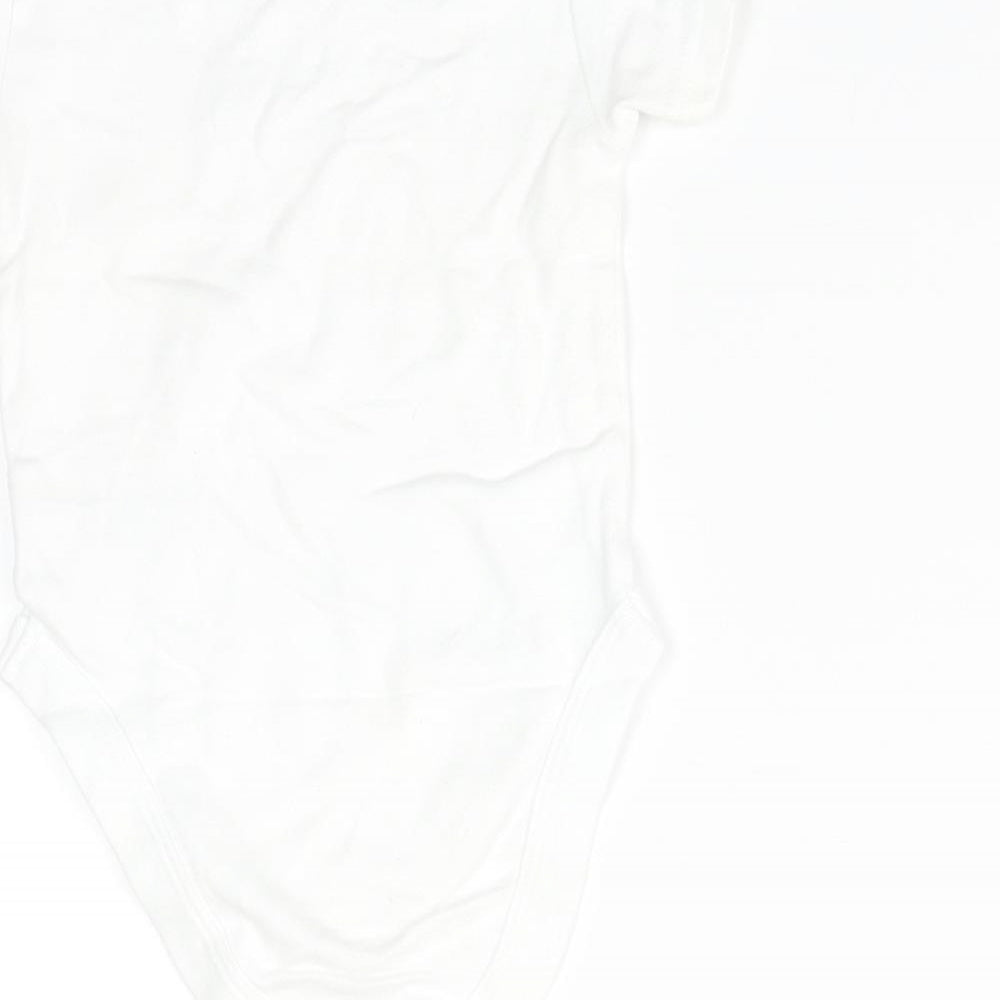 Next Baby White Babygrow One-Piece Size 6-9 Months
