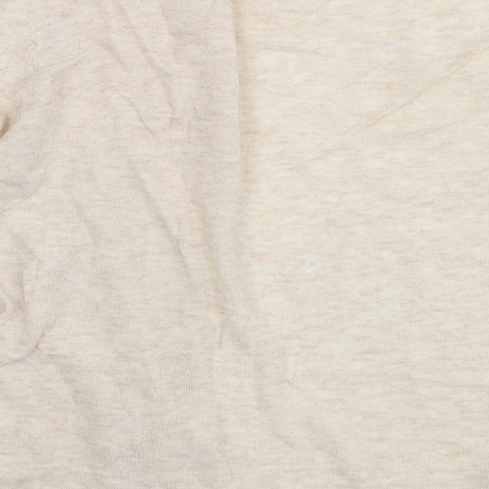 So Sweet Womens Beige Wrap Jumper Size L