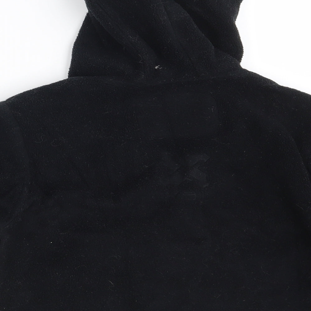 Okaidi Girls Black Full Zip Hoodie Size 3 Years
